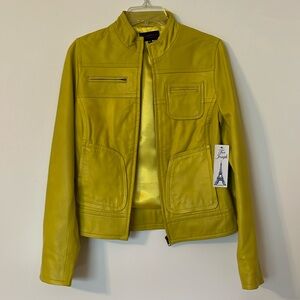 NWT Leather jacket